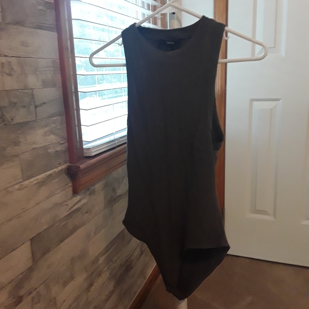 Charcoal bodysuit